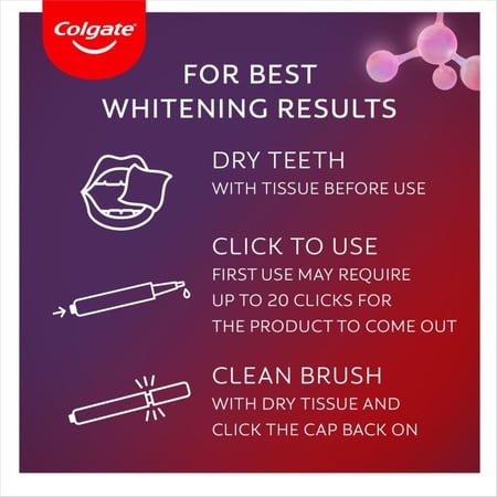 كولجيت أوبتيك وايت قلم تبييض طوال الليل 2.5 مل