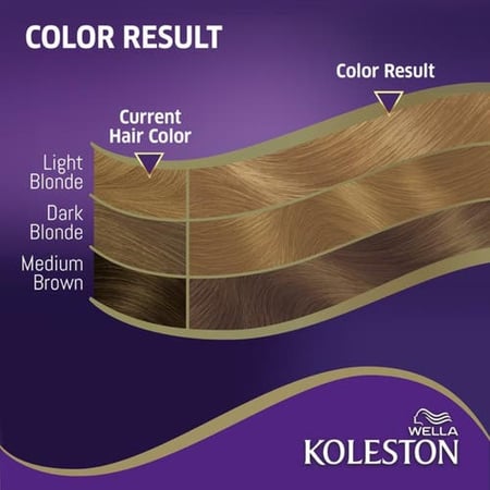 صبغة شعر كولستون أشقر فاتح + مُظهِر 308/0
