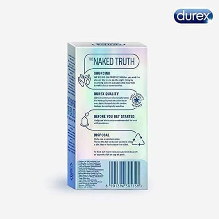 ديوركس واقي ذكري شفاف 6 حباتDurex Condom Invisible 6 Pcs