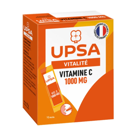 مكمل غذائي للحيوية فيتامين سي 1000 ملجم من اوبسا  UPSA Vitamin C 1000mg Vitality Supplement