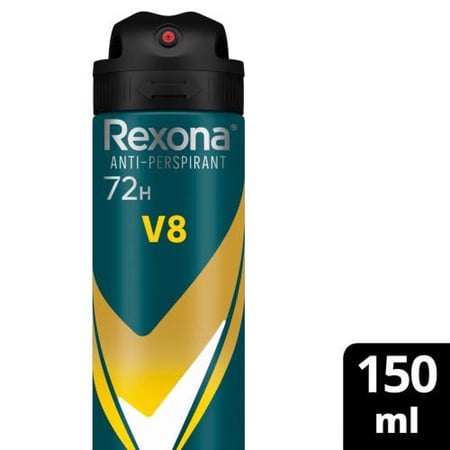 ريكسونا مزيل عرق بخاخ V8 150 ملRexona Deo Spray V8 150 ml