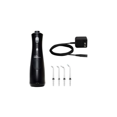 جهاز تنظيف بالخيط المائي لاسلكي من وتر بيك – أسود Waterpik Black Cordless Plus Water Flosser WP-462ME