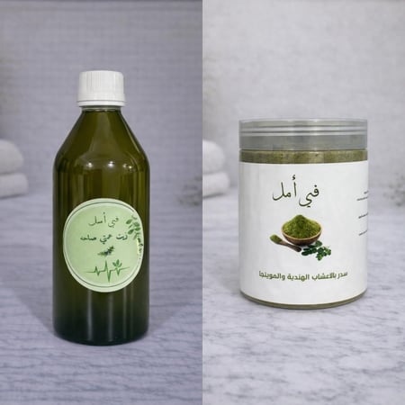 حنا بالاعشاب + زيت الضمان الذهبي مجاناً