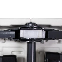 طاولة فايبر مستطيلة قابلة للطي مقاس 180 * 74 ابيض