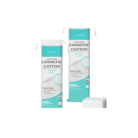 مناديل إزالة المكياج مربعة 500 قطعة