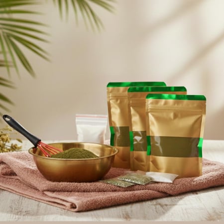 خلطة سدر وأعشاب طبيعية لتغذية وتقوية الشعر