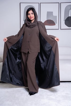 طقم رسمي كتان  4 قطع