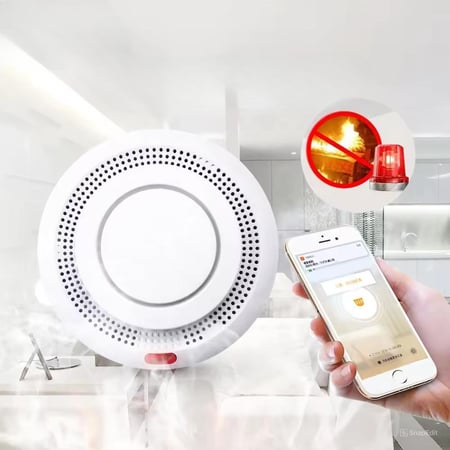 حساس الدخان الذكي