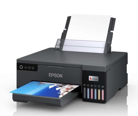 طابعة إبسون L8050 فوتوغرافية (6 ألوان) للصور وبطاقات الهوية - Epson EcoTank L8050