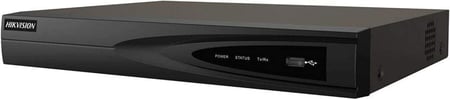 هيكفيجن جهاز تسجيل الفيديو شبكي 8 قنوات بمنافذ PoE (بدقة 4K) - DS-7608NI-K1-8P(B)