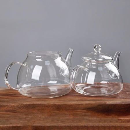 ابريق بخار زجاجي - 400+1000 مل