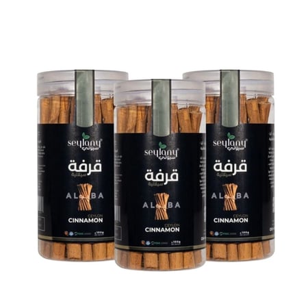 باقة ثلاثية قرفة الألبا السيلانية