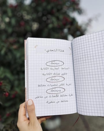 تحدي اكتب بعيني