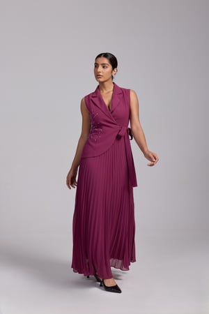 فستان كت مرد مطرز