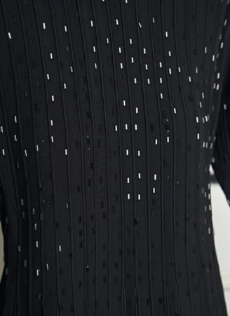 فستان ميدي اسود