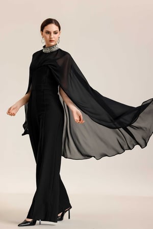 جمبسوت كريب شال شيفون