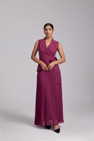 فستان كت مرد مطرز