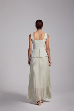 فستان بيج طويل كريب