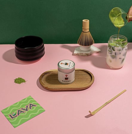 شاي ماتشا احتفالية