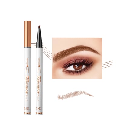 قلم حواجب بني متوسط