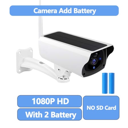 كاميرا بالطاقة الشمسية IP واي فاي