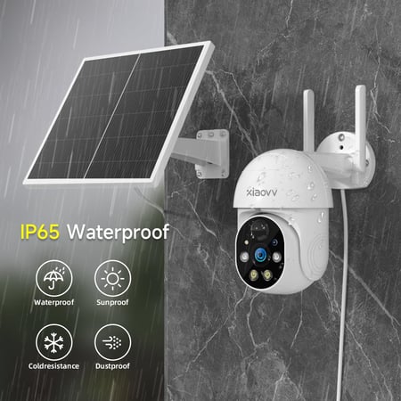 كاميرا بالطاقة الشمسية خارجية  واي فاي