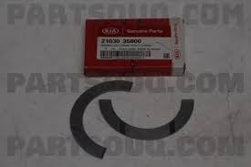 BEARING SET-CRANK SHAFT THRUST - 2103035800 - وردة دفع عمود كرنك
