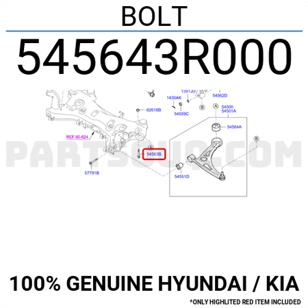 BOLT - 545643R000 - برغي