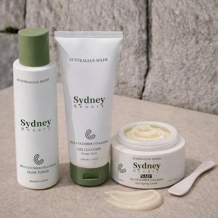 باقة التقشير والترطيب ( كريم - غسول - تونر )