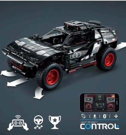 LEGO® Technic Audi RS Q e-tron 42160 Building Toy Set (914 Pieces)