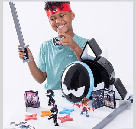 Ninja kidz mystery warrior pack