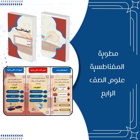 مطويات علوم الصف الرابع ابتدائي الترم الثاني كاملة