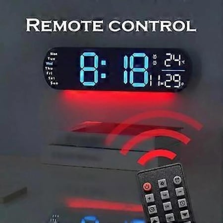 ساعة رقمية كبيرة