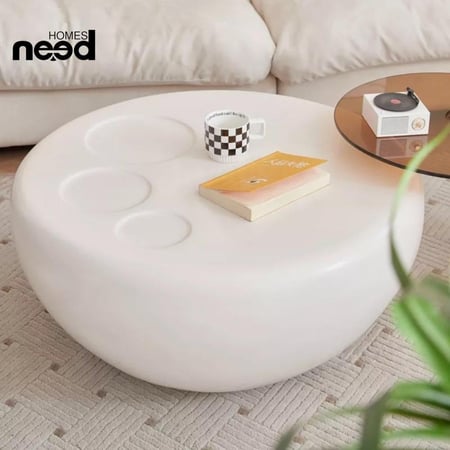 طقم طاولات قهوة دائرية