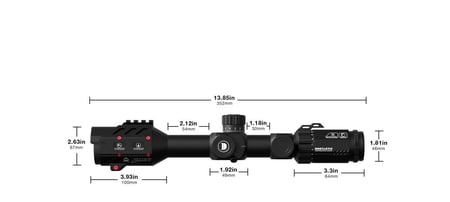 دربيل بندقية ديسكفري HS 6-24X50SF