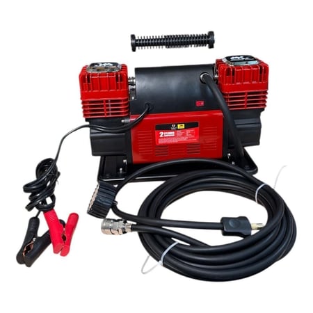 ماطور هواء 2 بستم ابو جمل من توبيز جامبو 300 لتر 90 امبير