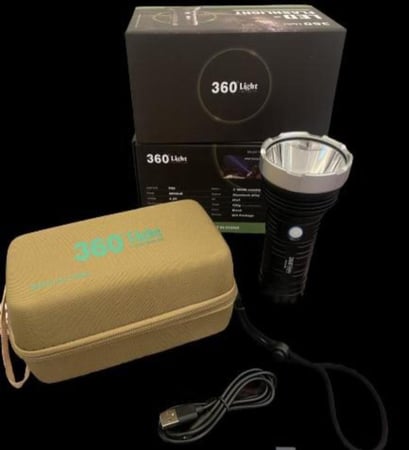 كشاف 360 الاصدار الجديد بقوة 2800 لومينز