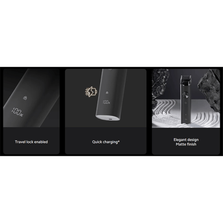 طقم ماكينة حلاقة شاومي برو متعددة الاستخدام BHR6395GL - أسود