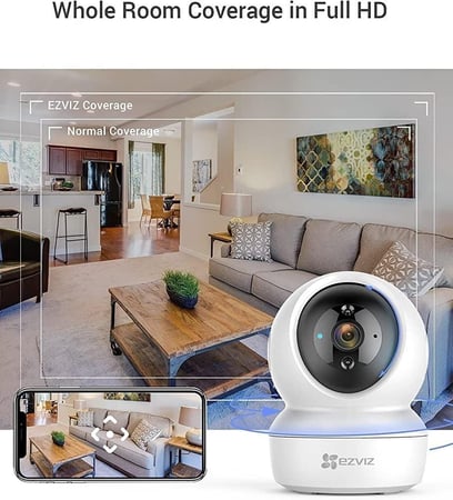 كاميرا مراقبة تعمل بتقنية الواي فاي للأماكن الداخلية بدقة 2k