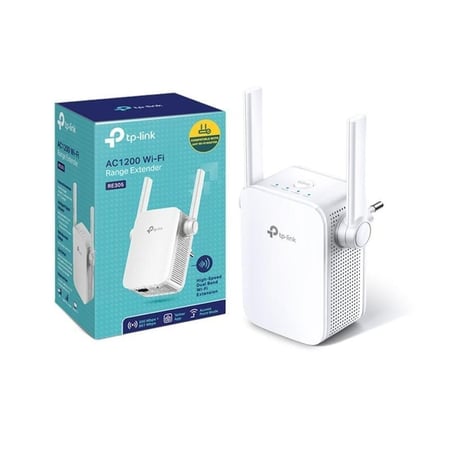 تي بي لينك مقوي شبكة الواي فاي لاسلكي AC1200 _ RE305