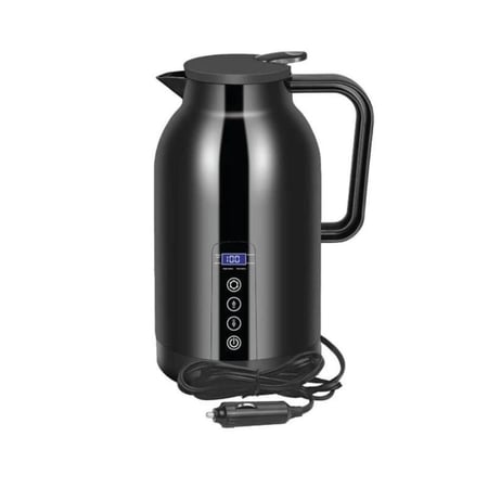 غلاية وترمس سيارة - 1.3 ليتر - 12-v24 - أسود - DLC.2254