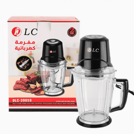 مفرمة كهربائية متعددة الوظائف من دي ال سي - 400 واط - 2 لتر