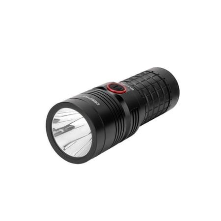 جيباس كشاف LED مقاوم للماء مع باور بانك - 10000 مللي أمبير - أسود - GFL51044