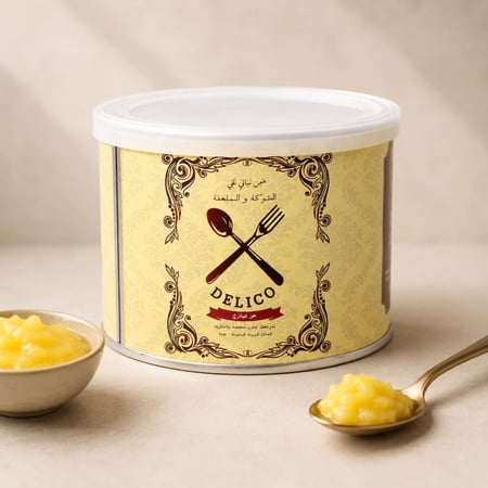 سمن نباتي نقي شوكة وملعقة 450 g