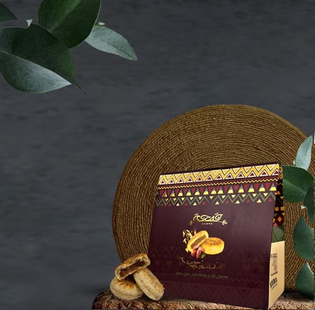 معمول تمر بر ونخالة فاخر بدون سكر مضاف