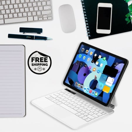 أفضل بديل لماجيك كيبورد لأجهزة الأيباد آبيض
