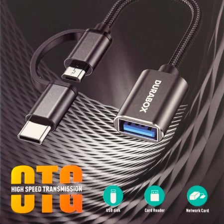 وصلة OTG عالية السرعة من DURABOX