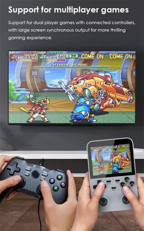 Game Console D-007 - Retro Portable Video Gaming Console