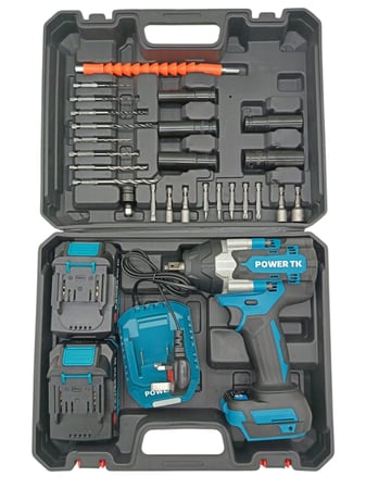 دريل عزم 600N.m | POWER TK 20V | محرك بدون فحمات