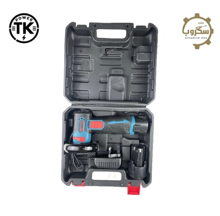 صاروخ زاوية لاسلكي Power TK ببطاريتين 12V | صغير وخفيف